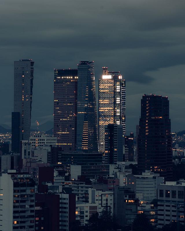Modern skyline panorama