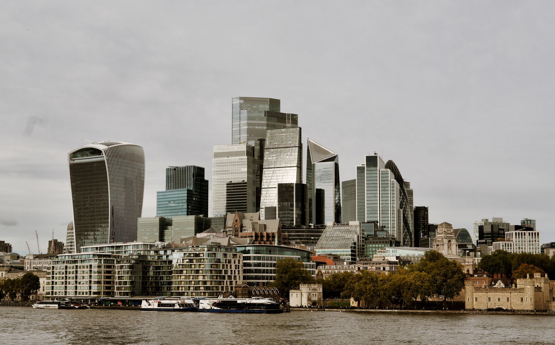 Modern skyline panorama
